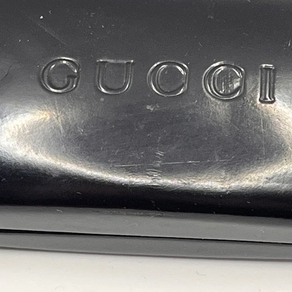 GUCCI Black Hard Shell Eyeglasses Sunglasses Case‎